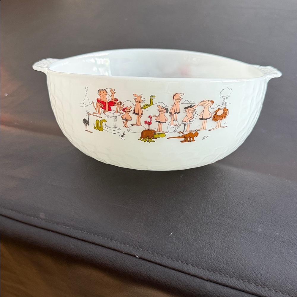 Anchor Hocking Cartoon Character Ceramic Bowl